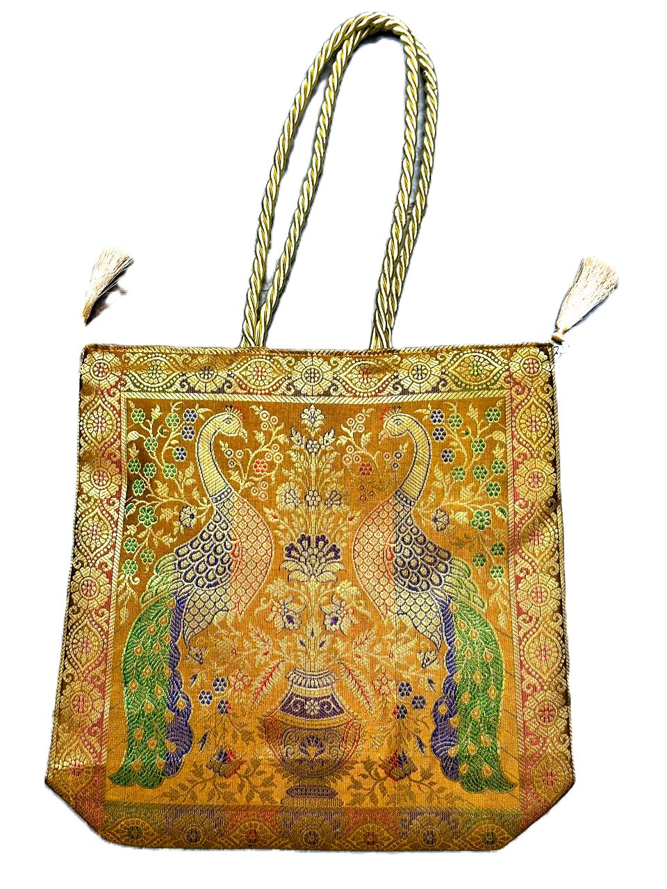 Esra's Banarasi Brocade Silk Shoulder Bag