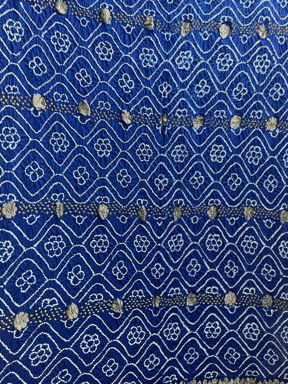 Esra's Banarasi Chiffon Khaddi Dupatta With Zari Work