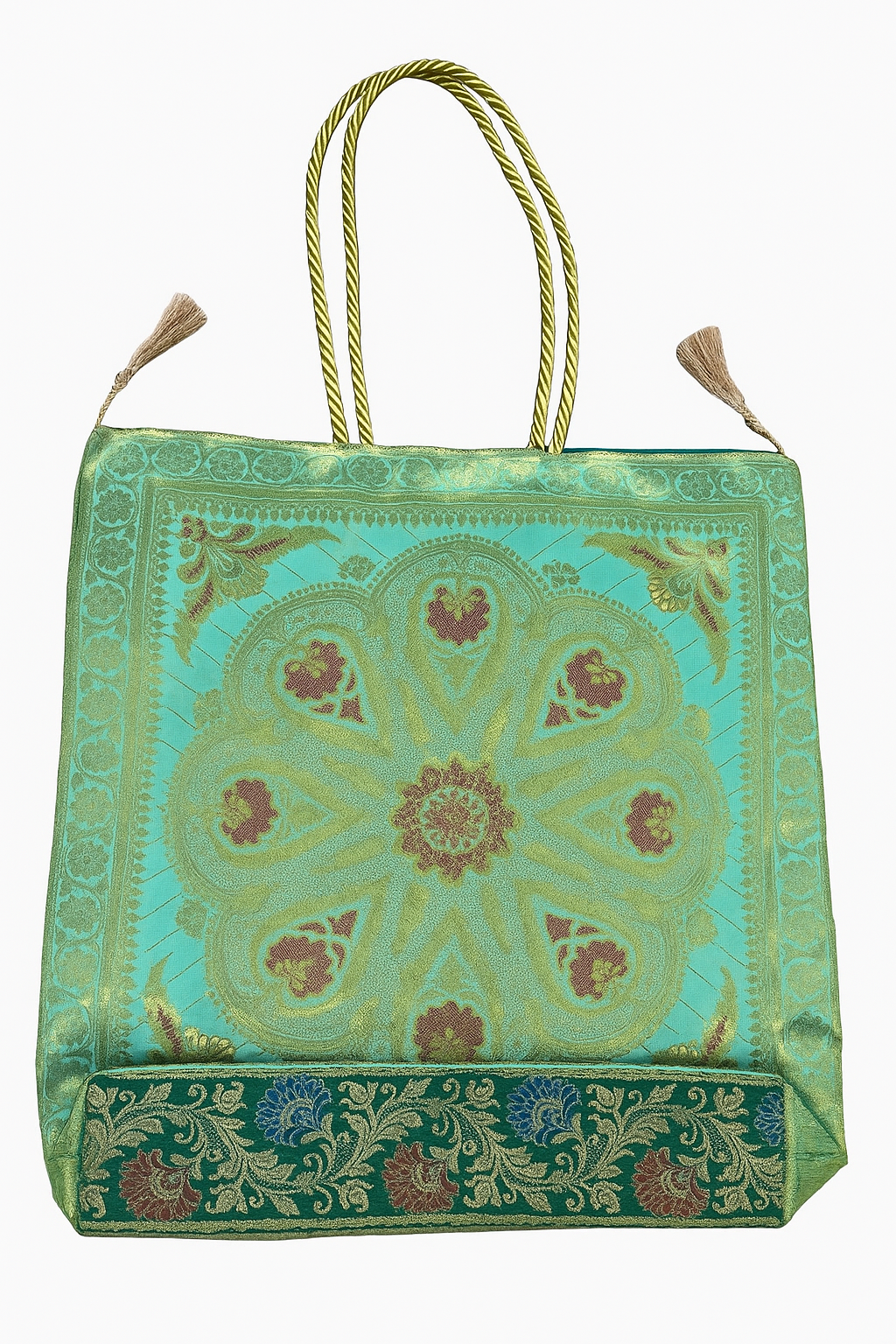 Esra's Banarasi Brocade Silk Shoulder Bag