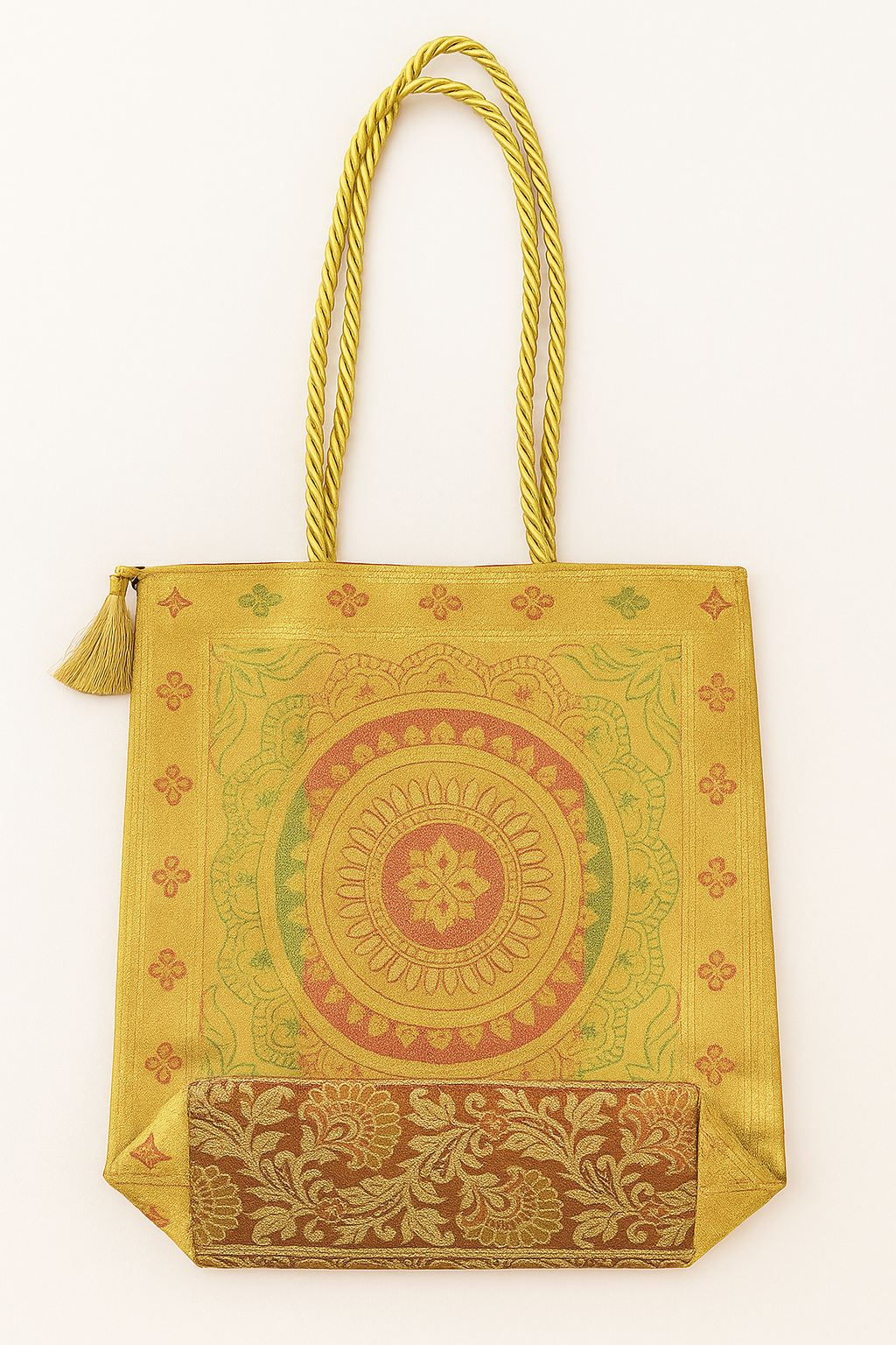 Esra's Banarasi Brocade Silk Shoulder Bag
