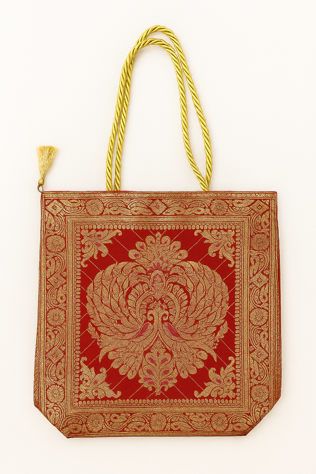 Esra's Banarasi Brocade Silk Shoulder Bag