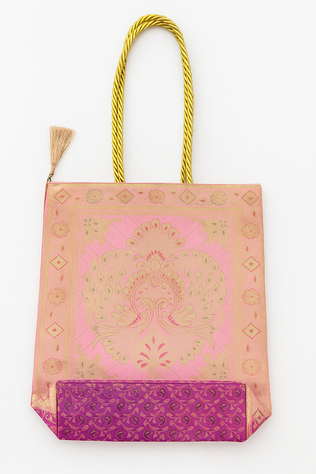 Esra's Banarasi Brocade Silk Shoulder Bag