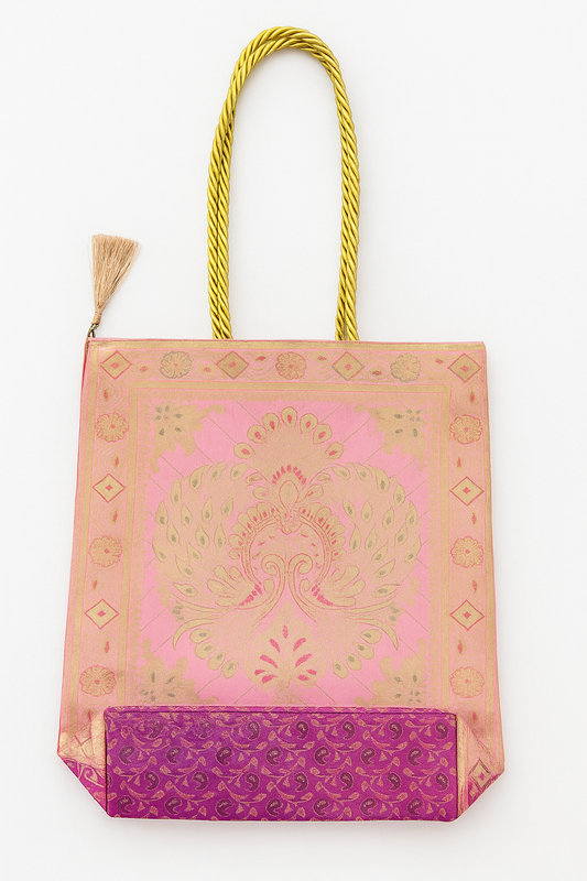 Esra's Banarasi Brocade Silk Shoulder Bag