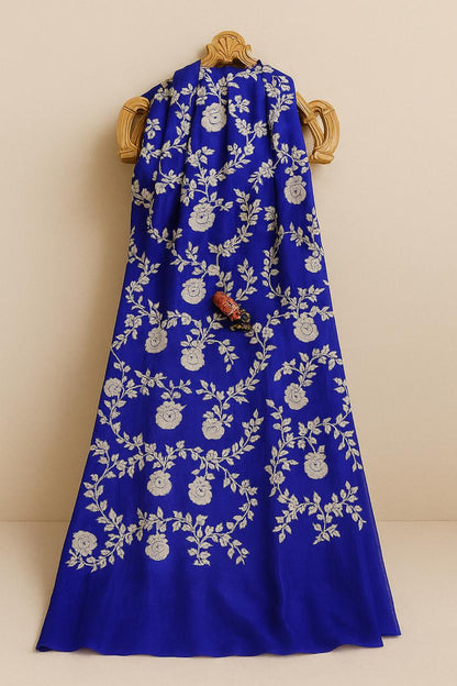 Esra Banarasi Handloom / Handwoven  Katan Silk Kaduwa Saree