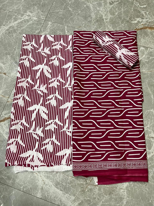 Esra's Cotton 3Pc Suit Fabric