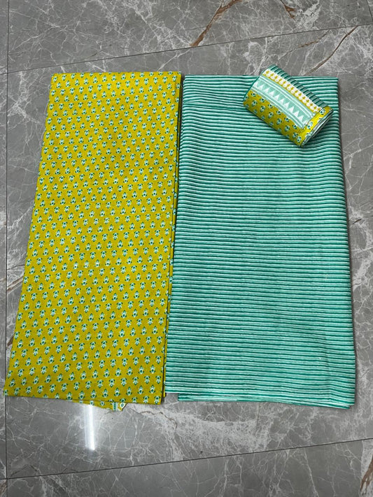Esra's Cotton 3Pc Suit Fabric