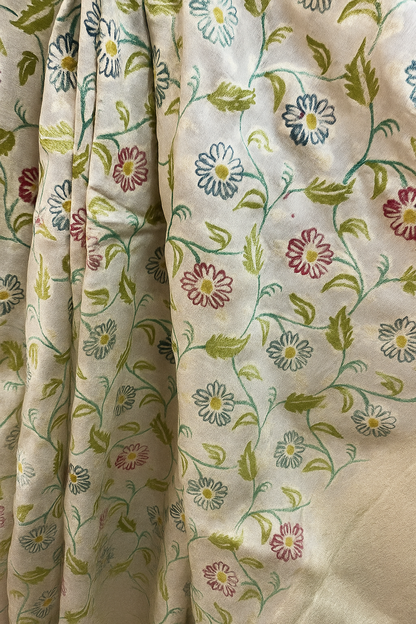 Esra's Handloom/Handwoven Banarasi Semi-Moonga Silk Dupatta