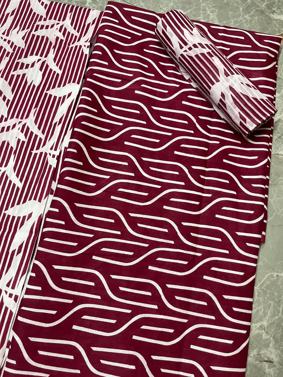 Esra's Cotton 3Pc Suit Fabric