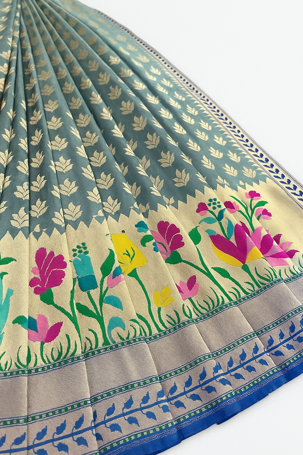 Esra's Banarasi Handloom / Handwoven Banarasi Katan Silk Saree