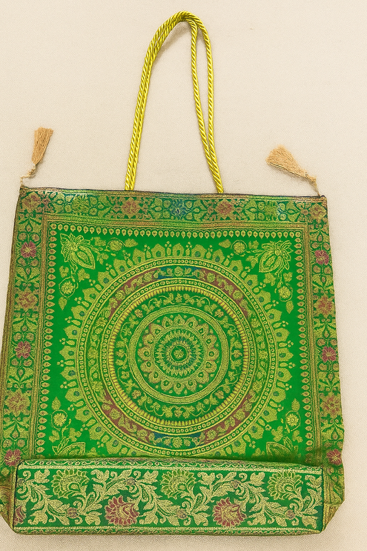Esra's Banarasi Brocade Silk Shoulder Bags