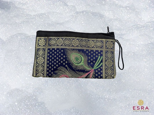 Esra's Banarasi Brocade Silk Money Purse