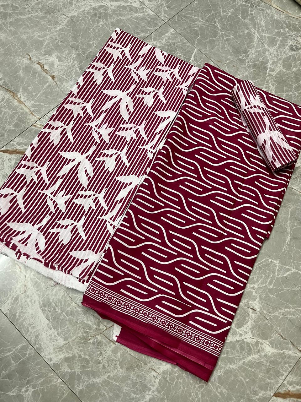 Esra's Cotton 3Pc Suit Fabric