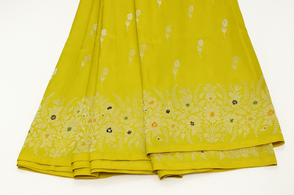 Esra Banarasi Handloom / Handwoven  Katan Silk Saree