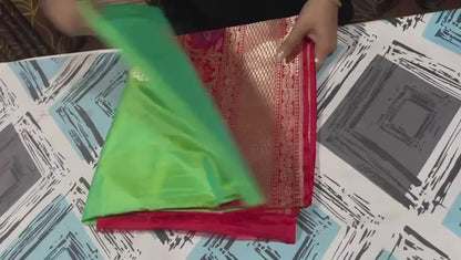 Esra's Banarasi Handloom / Handwoven Kadwa Katan Silk Saree